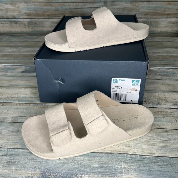 Reef Shoes - Reef Ojai Two Bar Comfort Sandals Slides Womens Size 10 CJ5953